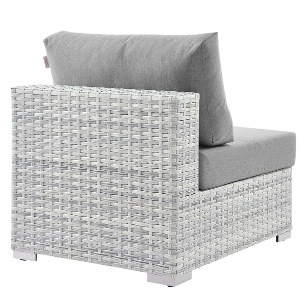 Modway Convene 4-Piece Outdoor Patio Sectional Set | Outdoor Sofas, Loveseats & Sectionals | Modishstore-8