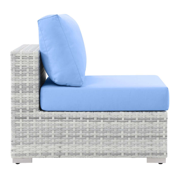Modway Convene 4-Piece Outdoor Patio Sectional Set | Outdoor Sofas, Loveseats & Sectionals | Modishstore-12