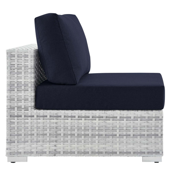Modway Convene 4-Piece Outdoor Patio Sectional Set | Outdoor Sofas, Loveseats & Sectionals | Modishstore-16
