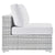 Modway Convene 4-Piece Outdoor Patio Sectional Set | Outdoor Sofas, Loveseats & Sectionals | Modishstore-20