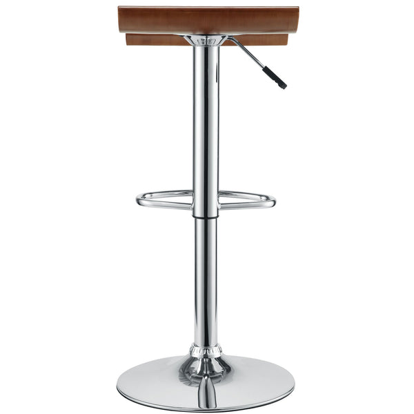 Modway Bentwood Bar Stool - Oak | Bar Stools | Modishstore-2