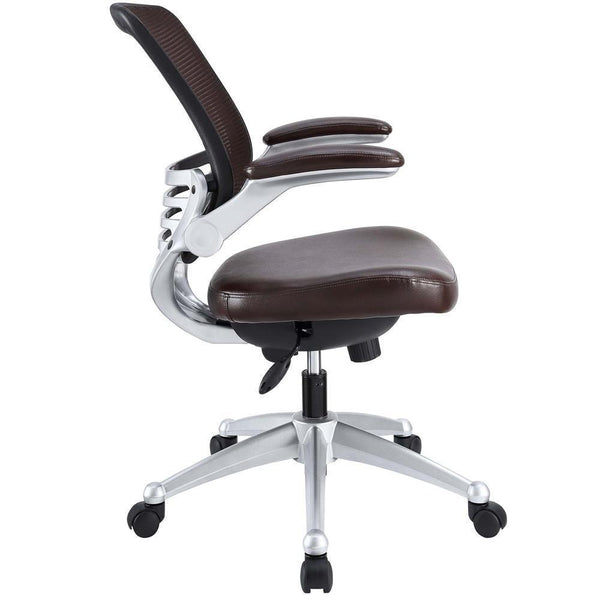 Modway Edge Leather Office Chair | Office Chairs | Modishstore-4