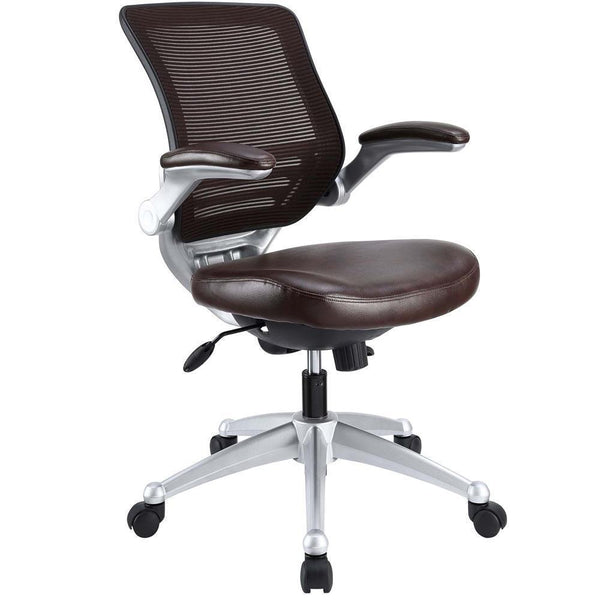 Modway Edge Leather Office Chair | Office Chairs | Modishstore-3