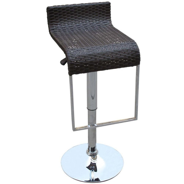 Modway LEM Wicker Bar Stool - Espresso | Bar Stools | Modishstore-2