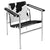Modway Charles Pony Hide Lounge Chair - Black And White | Lounge Chairs | Modishstore-2
