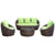 Modway Avo 4 Piece Outdoor Patio Sofa Set | Outdoor Sofas, Loveseats & Sectionals | Modishstore-2