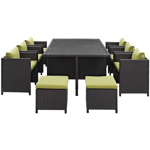 Modway Reversal 11 Piece Outdoor Patio Dining Set | Outdoor Dining Set | Modishstore-18