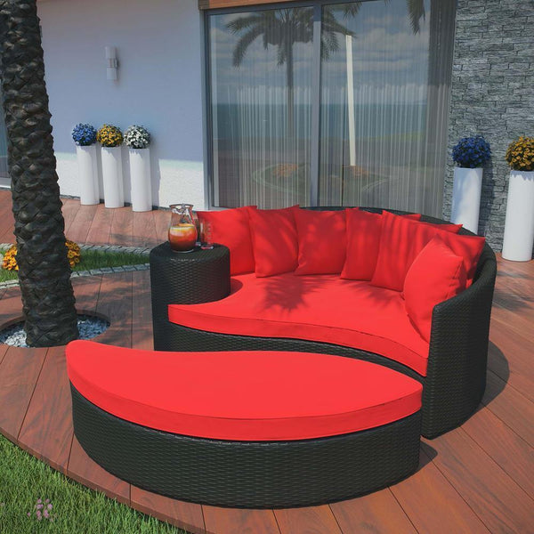 Modway Taiji Outdoor Patio Daybed | Outdoor Patio Daybed | Modishstore-25