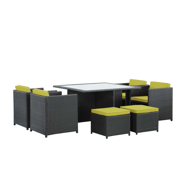 Modway Inverse 9 Piece Outdoor Patio Dining Set | Outdoor Dining Set | Modishstore-17