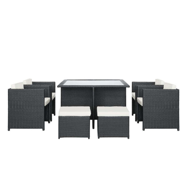 Modway Inverse 9 Piece Outdoor Patio Dining Set | Outdoor Dining Set | Modishstore-27