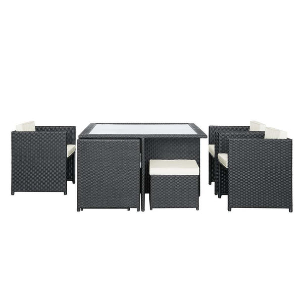 Modway Inverse 9 Piece Outdoor Patio Dining Set | Outdoor Dining Set | Modishstore-11