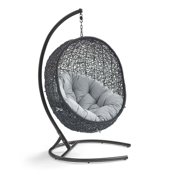 Modway Encase Swing Outdoor Patio Lounge Chair | Outdoor Porch Swings | Modishstore-41