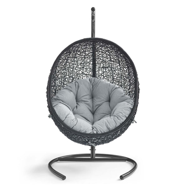 Modway Encase Swing Outdoor Patio Lounge Chair | Outdoor Porch Swings | Modishstore-39