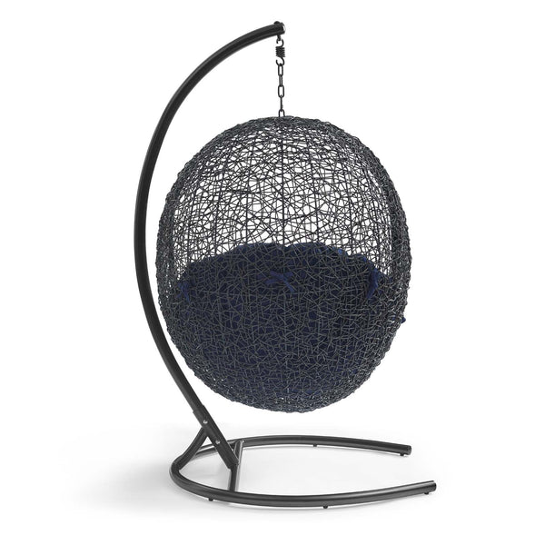 Modway Encase Swing Outdoor Patio Lounge Chair | Outdoor Porch Swings | Modishstore-23