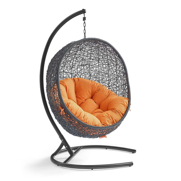 Modway Encase Swing Outdoor Patio Lounge Chair | Outdoor Porch Swings | Modishstore-13