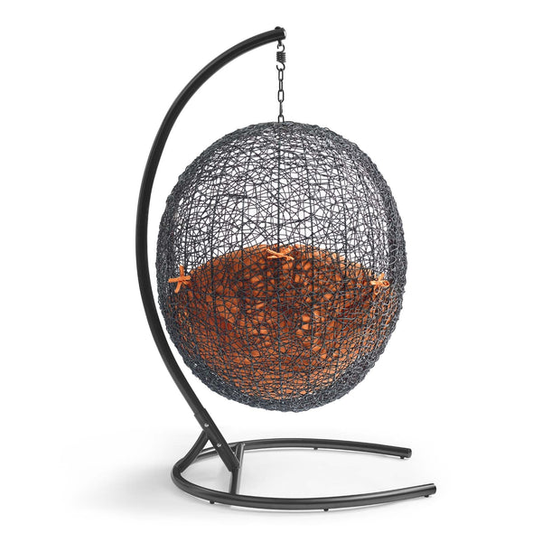 Modway Encase Swing Outdoor Patio Lounge Chair | Outdoor Porch Swings | Modishstore-11