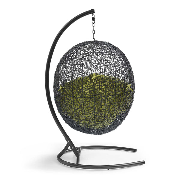 Modway Encase Swing Outdoor Patio Lounge Chair | Outdoor Porch Swings | Modishstore-30