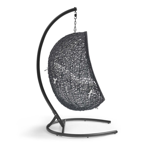 Modway Encase Swing Outdoor Patio Lounge Chair | Outdoor Porch Swings | Modishstore-9