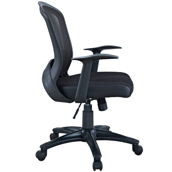 Modway Pulse Mesh Office Chair - Black | Office Chairs | Modishstore-2