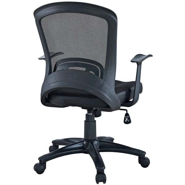Modway Pulse Mesh Office Chair - Black | Office Chairs | Modishstore-3