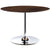 Modway Rostrum Round Wood Top Dining Table - Walnut | Dining Tables | Modishstore-3