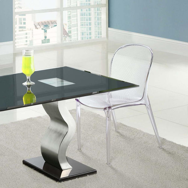 Modway Scape Dining Side Chair - Clear | Dining Chairs | Modishstore