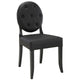 Modway Button Dining Vinyl Side Chair