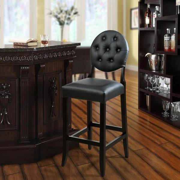 Modway Button Bar Stool | Bar Stools | Modishstore