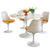 Modway Lippa 5 Piece Fiberglass Dining Set | Dining Sets | Modishstore-4