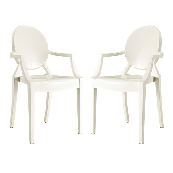 Modway Casper Dining Armchairs - Set of 2
