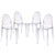 Modway Casper Dining Chairs - Set of 4