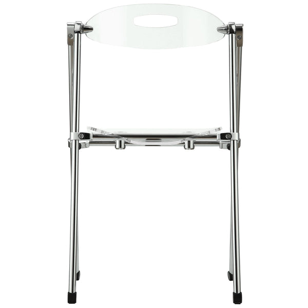 Modway Telescope Set of 2 Dining Chairs - Clear