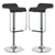 Modway LEM Bar Stool Vinyl Set of 2 - Black | Bar Stools | Modishstore-2