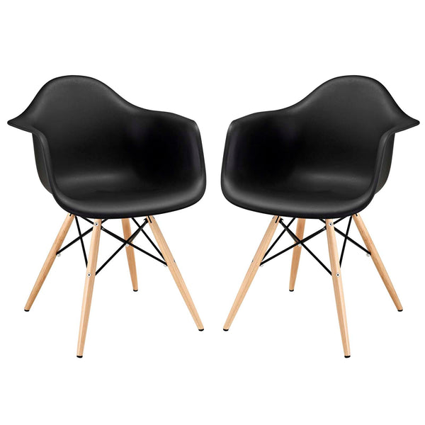 Modway Pyramid Dining Armchair - Set of 2