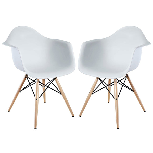 Modway Pyramid Dining Armchair - Set of 2 | Dining Chairs | Modishstore-8