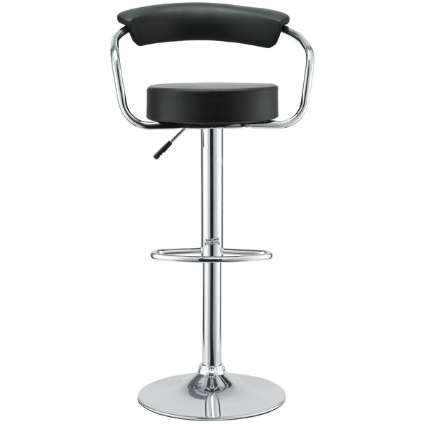 Modway Diner Bar Stool Set of 4 - Black | Bar Stools | Modishstore-6