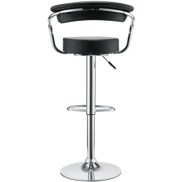 Modway Diner Bar Stool Set of 4 - Black | Bar Stools | Modishstore-2