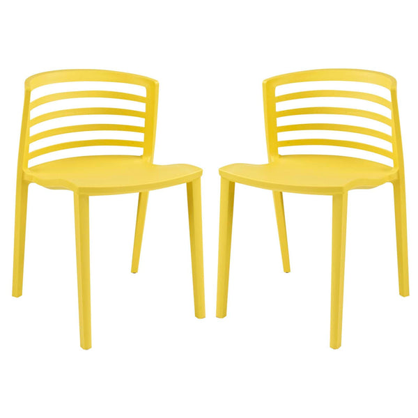 Modway Curvy Dining Chairs - Set of 2 | Dining Chairs | Modishstore-22
