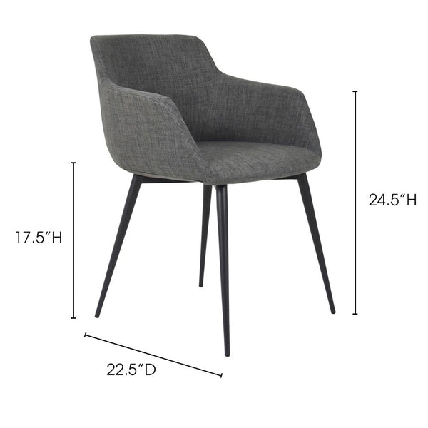 Moe's Home Collection Ronda Arm Chair - Set Of 2 | Modishstore | Armchairs-5
