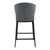 Moe's Home Collection Delaney Counter Stool - Grey | Modishstore | Bar Stools-3