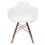 EdgeMod Vortex Arm Chair Walnut Leg