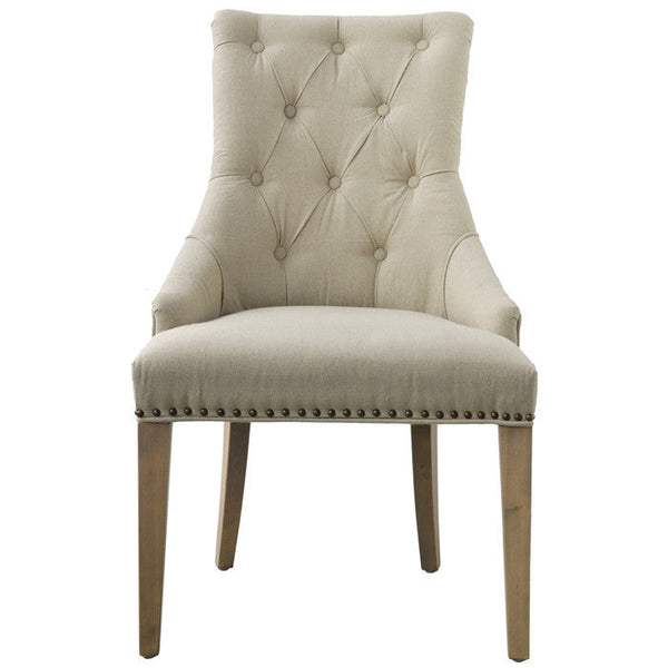 A&B Home Emery Tufted Back Accent Chair