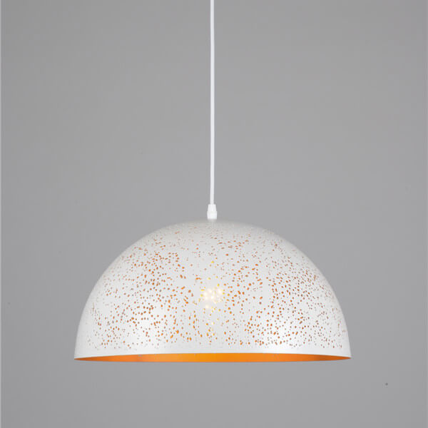 Etching Process Pendant Lamp - White | ModishStore | Pendant Lamps