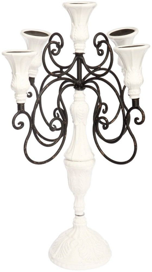 A&B Home Metal Candelabra - Set Of 2 - FD38501