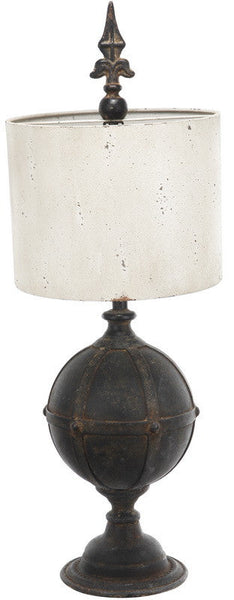 A&B Home Metal Finial Table Lamp 