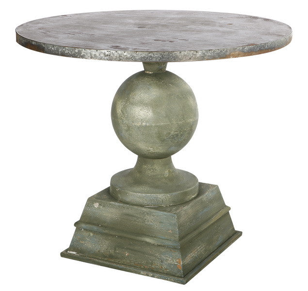 A&B Home  Indoor/Outdoor Pedestal Table