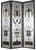 A&B Home Metal/Iron 3 - Panel Decorative Screen