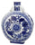 A&B Home Blue & White Round Vase - Set Of 2