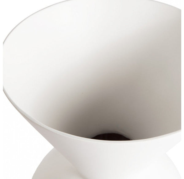 Fiberglass Geo Tri- Gold Leaf Design Group | Planters, Troughs & Cachepots | Modishstore-6