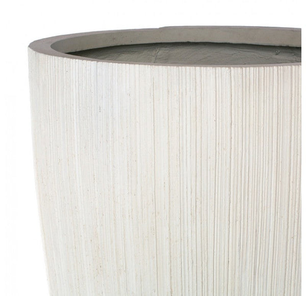 Linea Fiber Clay Xlg Planter-Gold Leaf Design Group | Planters, Troughs & Cachepots | Modishstore-4